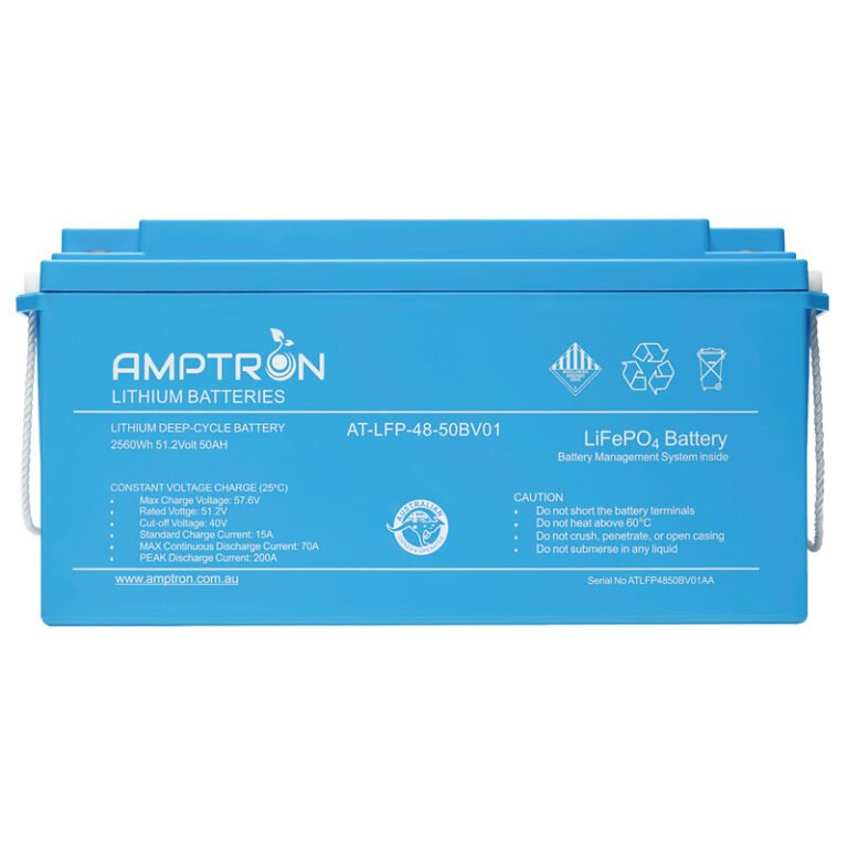 48V 50Ah / 70A Continuous Discharge LiFePO4 Battery