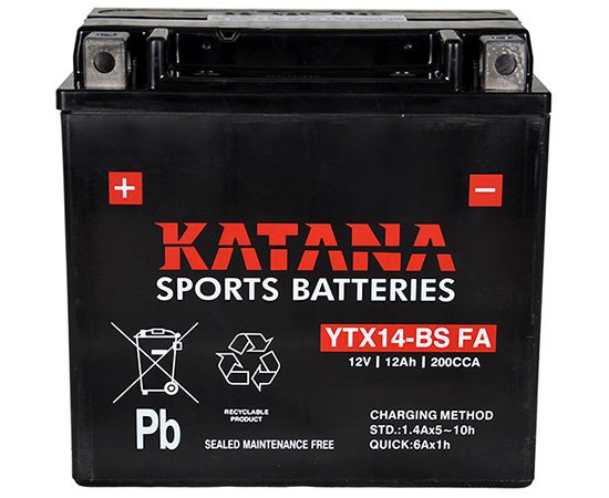 Katana YTX14-BS FA